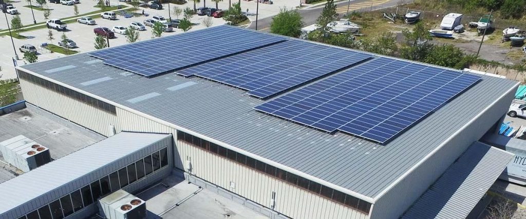 Commercial Solar Panel Installation True Connection Electrical 1