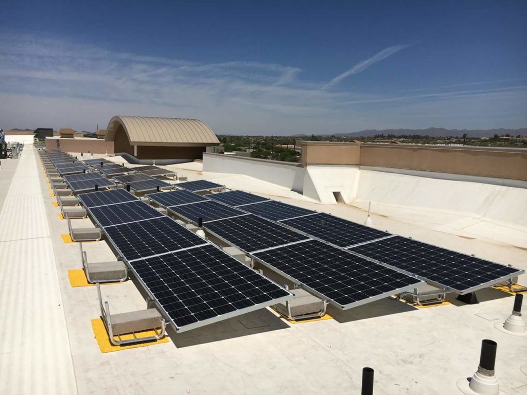 Commercial Solar Panel Installation True Connection Electrical 1